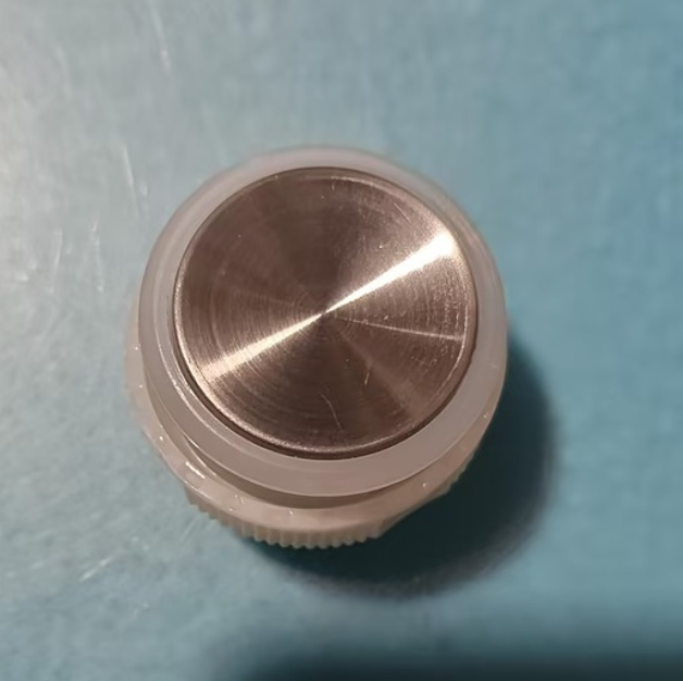 Кнопка FAA AD 311, шлифованная поверхность, белая подсветка, Китай, OTIS