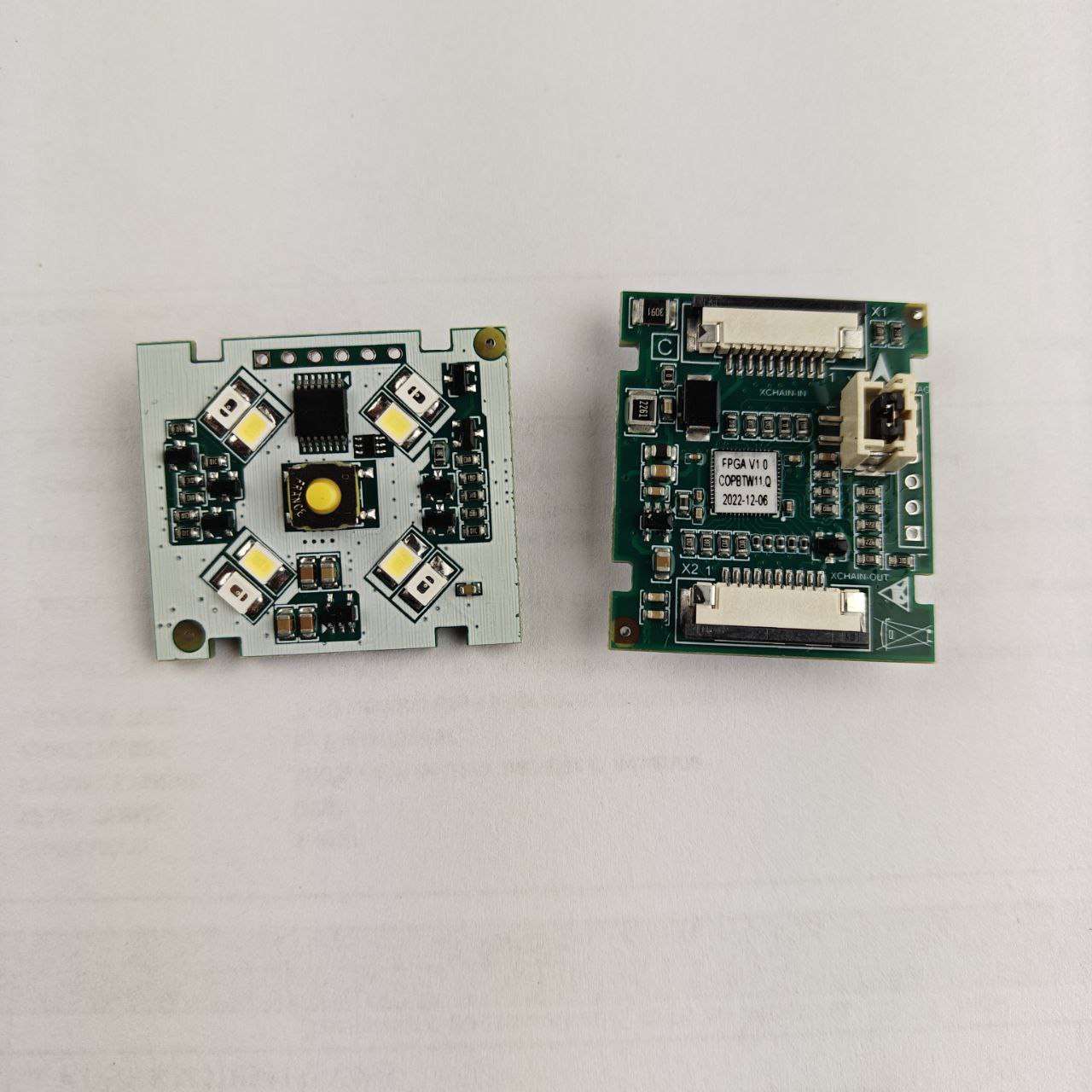 Плата COPKGWL 11.Q приказной панели Schindler (белая/красная подсветка)