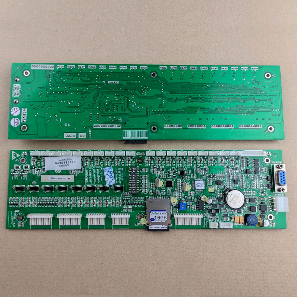 Электронная плата приказной панели RS-32 ,v3.0 (с разъемом MicroSD) XAA26800ET994 Xizi Otis