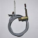 Тросик связи дверей кабины AT120/PAX OP=850/900мм TLD (телескоп) OTIS