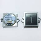 Кнопка вызова «1», красная подсветка, крепление на 2 винта, KM863053G005H001, KONE