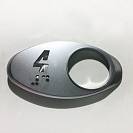 Чиклет шлифованный, код Брайля, «4», MAA250AY304, OTIS