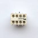 БЛОК ДОПОЛНИТЕЛЬНЫХ КОНТАКТОВ 2НО+2НЗ ВИНТОВОЙ ЗАЖИМ - LA1KN22