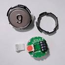 Кнопка приказа "9" RT42 IX, красная подсветка, SCHAEFER