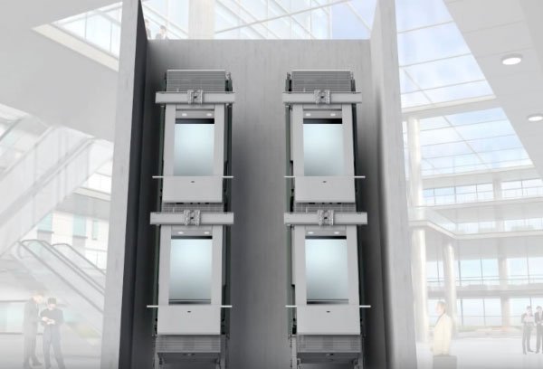 Многокабинные лифты