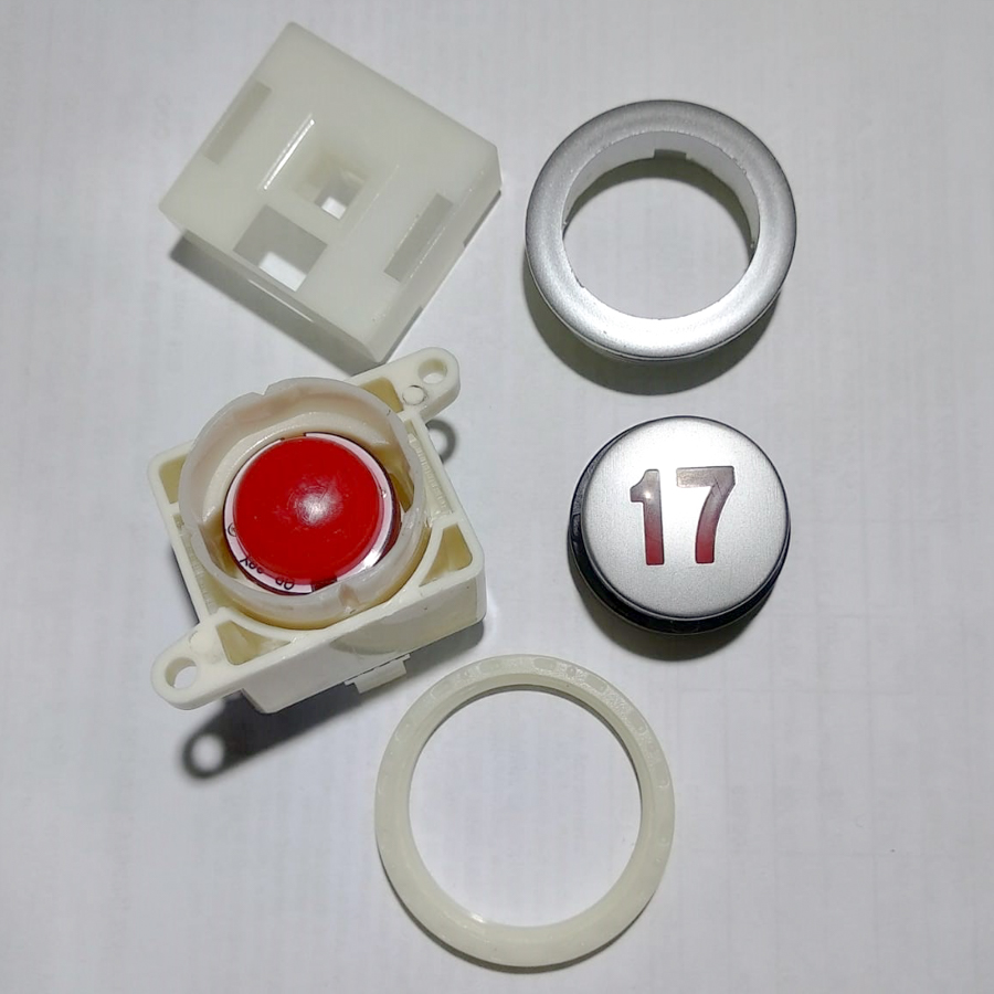 Кнопка круглая «17», тип 21C, LG-SIGMA