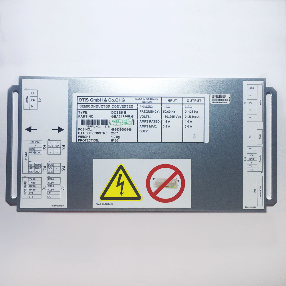 Контроллер привода дверей DCSS5-E, GBA2430BH1, OTIS