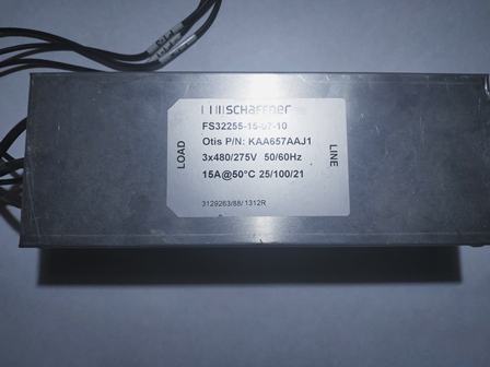 Фильтр частотного преобразователя FS32255-15-07-10, KAA657AAJ1, OTIS