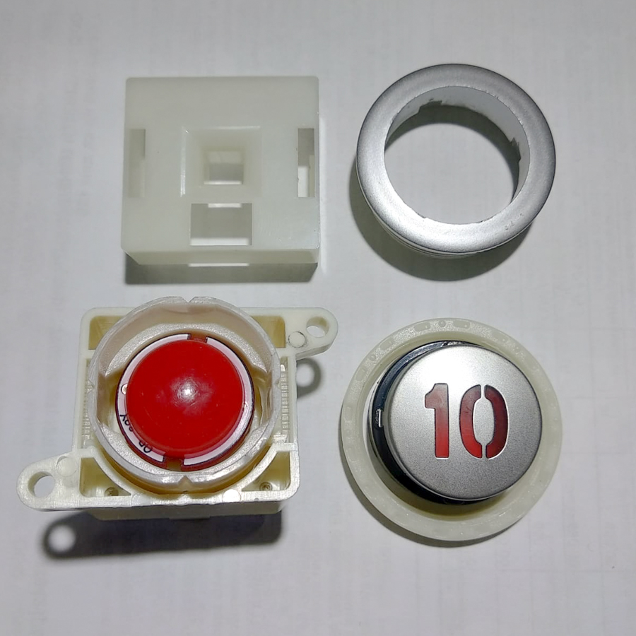 Кнопка круглая «10», тип 21C, LG-SIGMA
