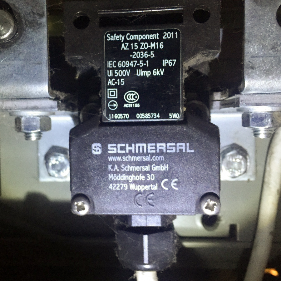 Выключатель безопасности AZ 15 ZO-M16-2036-5, SCHMERSAL