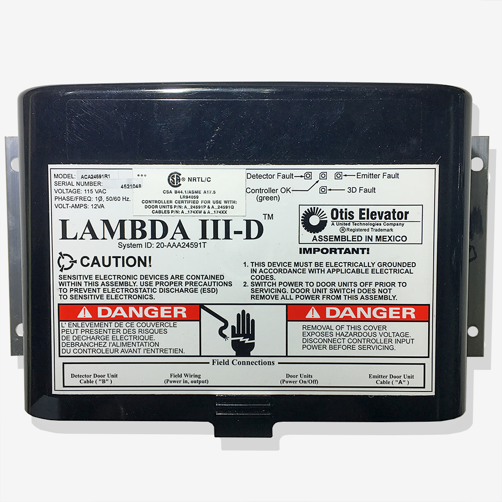 Блок (контроллер) фотозавесы LAMBDA III-D, ACA245911R1, OTIS