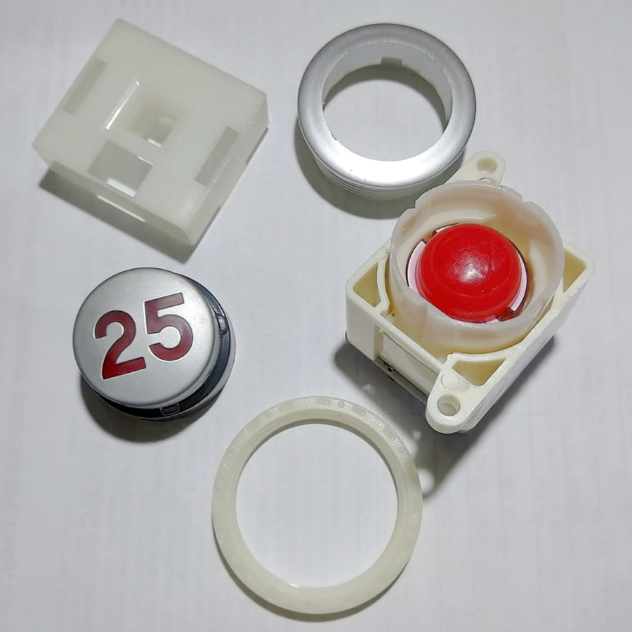 Кнопка круглая «25», тип 21C, LG-SIGMA