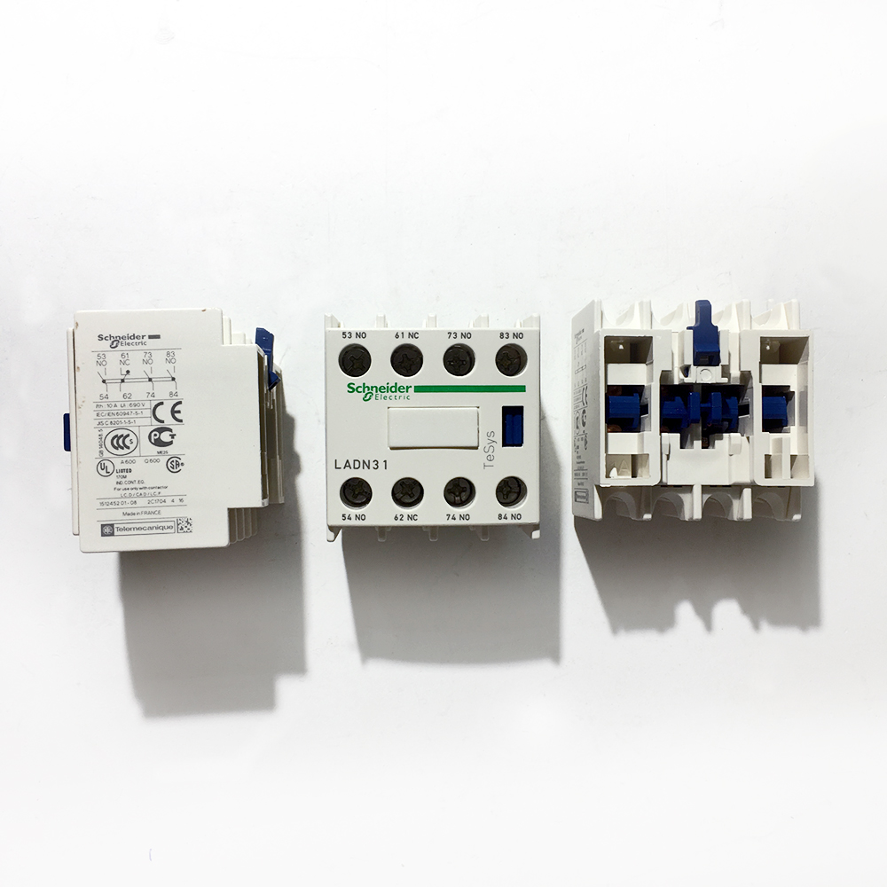 Блок дополнительных контактор фронтальный, 3HO+1H3, LADN31, TeSys 03841, SCHEIDER ELECTRIC