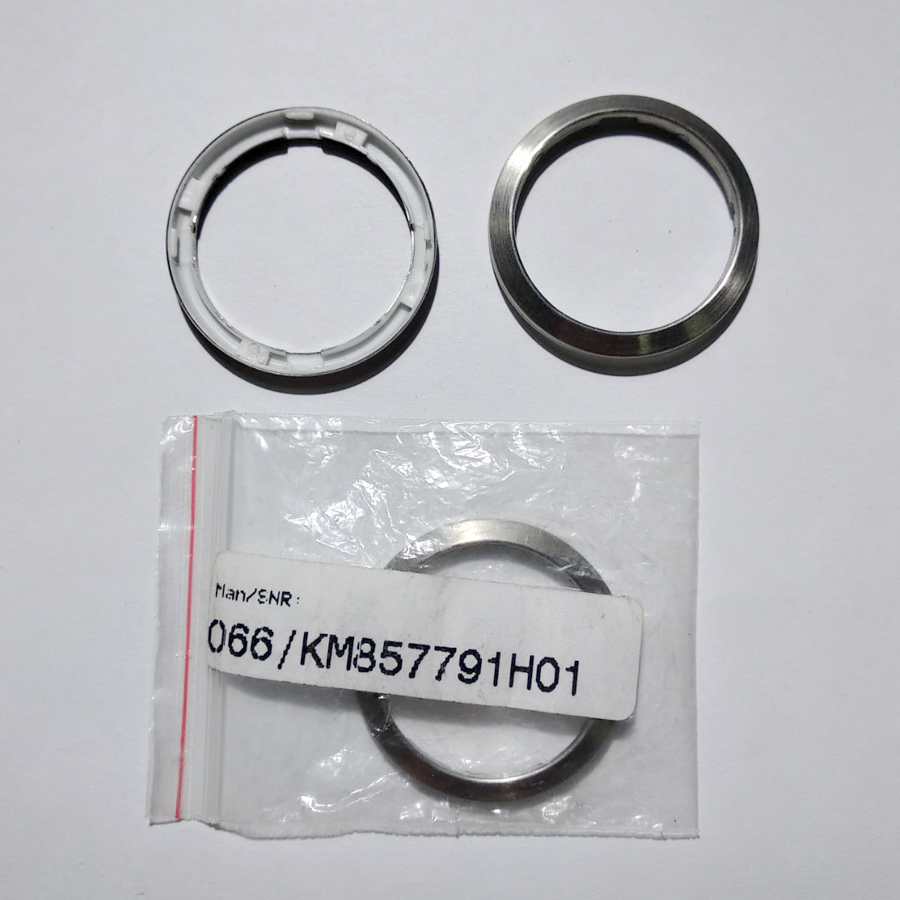 Металлическое кольцо обрамления кнопки, KM857791H01, KONE (шлиф.)