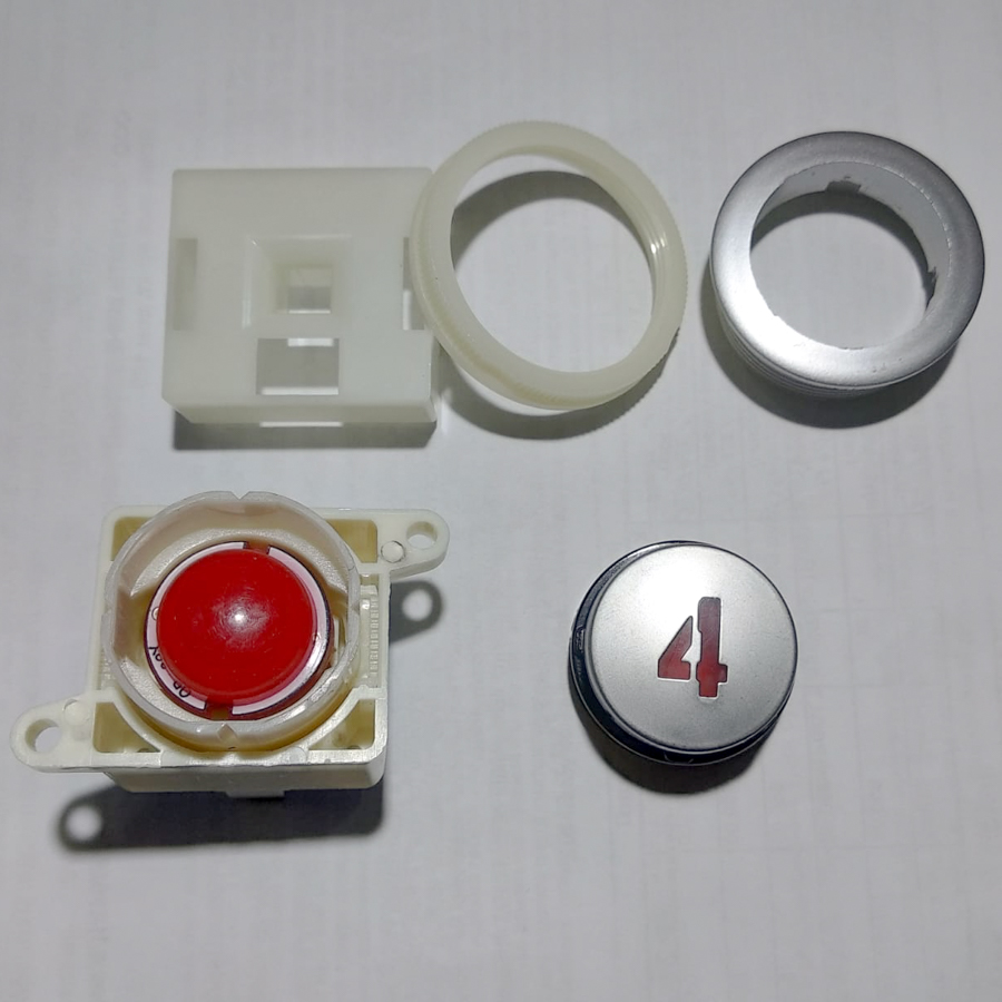 Кнопка круглая «4», тип 21C, LG-SIGMA